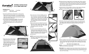 Handleiding Eureka Juno 3XTA Tent