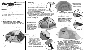 Handleiding Eureka K2-XT Tent