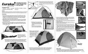 Manual Eureka Mountain Pass 2XTE Tent
