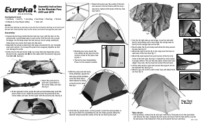 Manual Eureka Mountain Pass 3XTE Tent