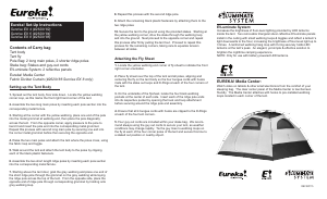 Manual Eureka Sunrise EX 4 Tent