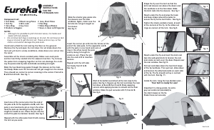 Manual Eureka Tetragon 1610 Tent