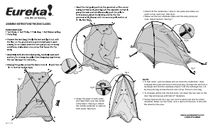 Handleiding Eureka Zeus Classic Tent