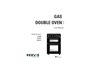 Handleiding Servis DG60B Fornuis