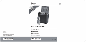 Manuale Crivit IAN 285807 Frigorifero portatile