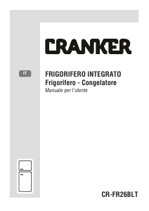 Manuale Cranker CR-FR26BLT Frigorifero-congelatore