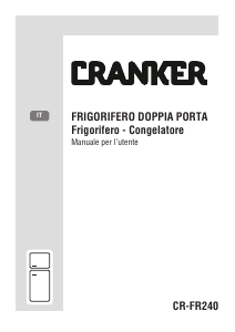 Manuale Cranker CR-FR240 Frigorifero-congelatore