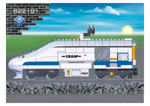 Manual de uso BanBao set 8221 Transportation Tren a control remoto