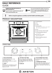 Manual Ariston FA2 844 H IX A AUS Oven