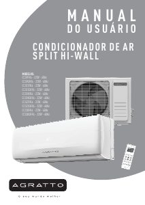Manual Agratto CCS9FR4 Ar condicionado