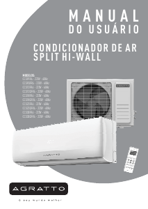 Manual Agratto CCS9QFR4 Ar condicionado