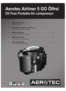 Manual Aerotec Airliner 5 GO Compressor