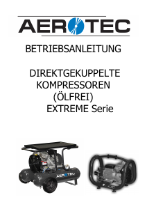Bedienungsanleitung Aerotec EXTREME 30-2x9 ALU Tank Kompressor