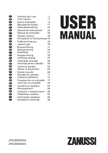 Manual Zanussi ZHC92650XA Hotă