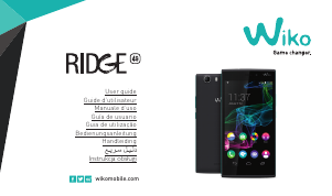 Manual Wiko Ridge 4G Telefone celular