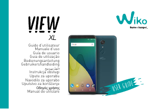 Manual Wiko View XL Telefone celular