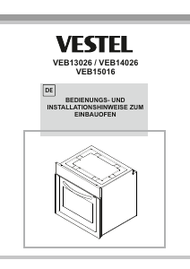 Bedienungsanleitung Vestel VEB13026 Backofen