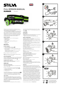 説明書 Silva Runner 懐中電灯