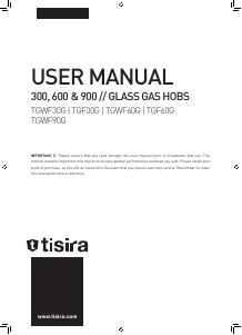 Manual Tisira TGF30G Hob
