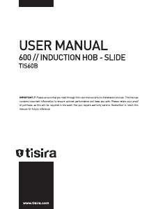 Handleiding Tisira TIS60B Kookplaat