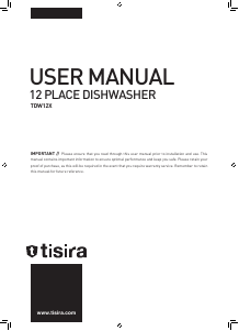 Manual Tisira TDW12X Dishwasher