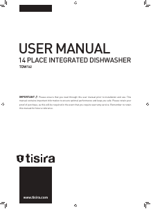 Manual Tisira TDW14I Dishwasher