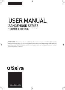 Handleiding Tisira TCH60X Afzuigkap