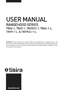 Handleiding Tisira TRH6-1 Afzuigkap