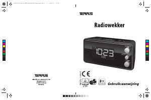 Handleiding TERRIS RW 574 Wekkerradio