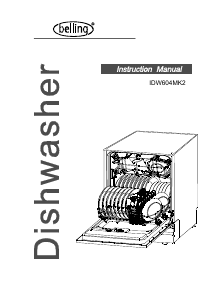 Manual Belling IDW604 MK2 Dishwasher