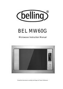 Manual Belling BIMW60 Microwave