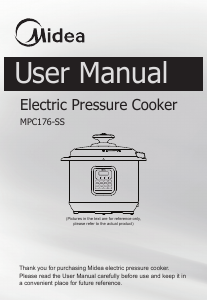 Manual Midea MPC176-SS Pressure Cooker