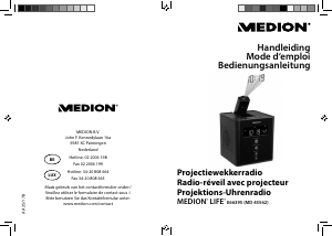 Bedienungsanleitung Medion Life E66395 (MD 43562) Uhrenradio