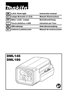 Manual Makita DML146 Flashlight