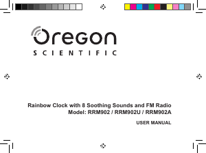 Handleiding Oregon RRM 902 Wekkerradio