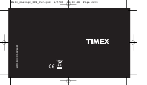 Bedienungsanleitung Timex W223 Analog Chronograph Armbanduhr