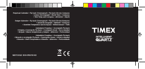 Manual de uso Timex W273 Intelligent Quartz Reloj de pulsera