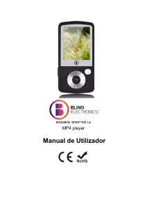Manual Bling BMP4812 Leitor Mp3