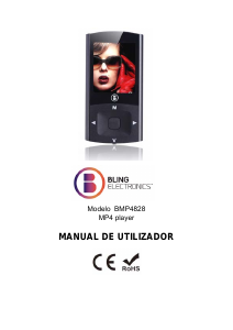 Manual Bling BMP4828 Leitor Mp3