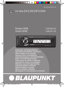 Manual Blaupunkt Victoria SD48 Auto-rádio