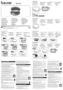 Manual de uso Beurer KS 45 Báscula de cocina