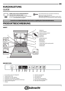 Bedienungsanleitung Bauknecht BIO 3T332 E Geschirrspüler