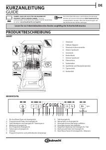 Bedienungsanleitung Bauknecht OBF Ecostar 8445 Geschirrspüler