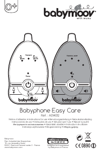 Руководство Babymoov A014012 Easy Care Радионяня