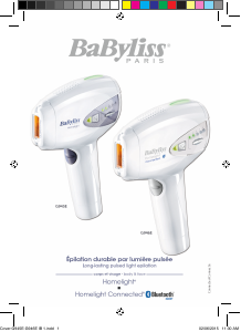 Manual BaByliss Homelight G946E Sistema de depilação por luz pulsada