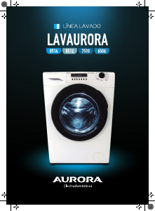 Manual de uso Aurora Lavaurora 7510 Lavadora