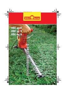 Manual Wolf Garten HSE 45 V Hedgecutter