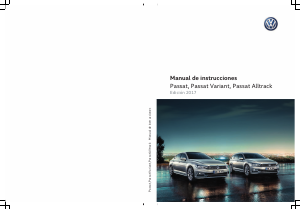 Manual de uso Volkswagen Passat (2017)