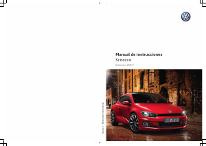 Manual de uso Volkswagen Scirocco (2017)