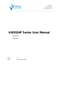 Handleiding Virtual Access GW2024P Router